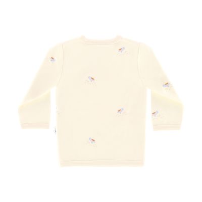 DAY Overslag T-Shirt - Cream - Mt. 50/56 DAY Overslag T-Shirt - Cream - Mt. 50/56