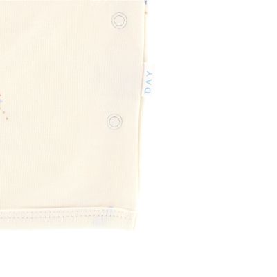 DAY Overslag T-Shirt - Cream - Mt. 50/56 DAY Overslag T-Shirt - Cream - Mt. 50/56