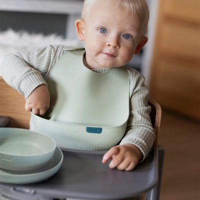 Difrax Lovi Eetset met beker - Pistachio Difrax Lovi Eetset met beker - Pistachio