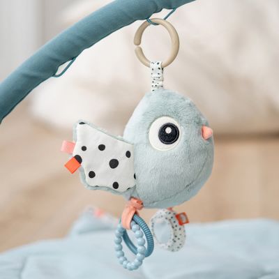 Done By Deer Birdee Activiteiten Knuffel - Blue Done By Deer Birdee Activiteiten Knuffel - Blue