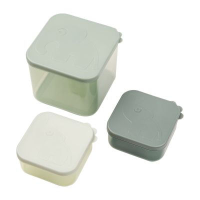 Done By Deer Snackbox Set L - Elphee - 3 Stuks - Green