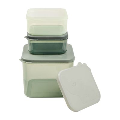 Done By Deer Snackbox Set L - Elphee - 3 Stuks - Green