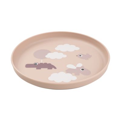 Done By Deer Bord - Happy Clouds - Rond - Silicone - Powder