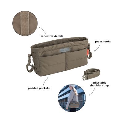 Done By Deer Kinderwagen Organizer - Taupe Done By Deer Kinderwagen Organizer - Taupe