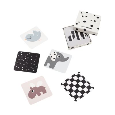 Done by Deer Baby Contrast Kaarten – 10-pack – Multicolor Done by Deer Baby Contrast Kaarten – 10-pack – Multicolor