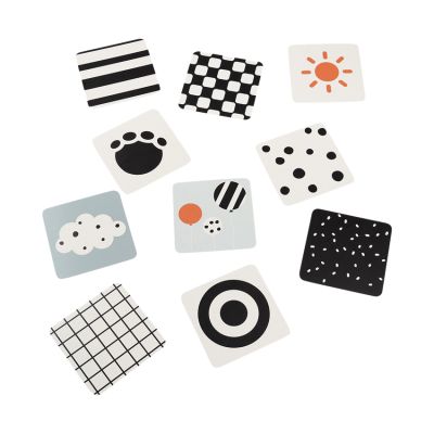 Done by Deer Baby Contrast Kaarten – 10-pack – Multicolor Done by Deer Baby Contrast Kaarten – 10-pack – Multicolor