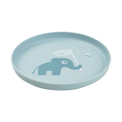 Done By Deer Bord - Elphee - Rond - Silicone - Blue