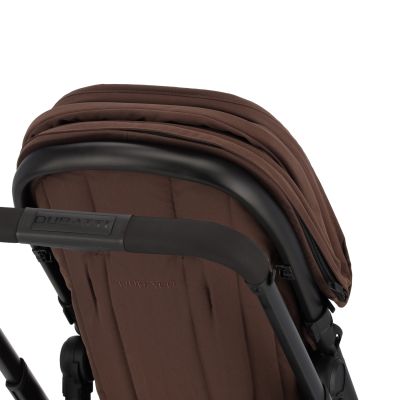 Dubatti One E6 2-in-1 Kinderwagen Black - Walnut Brown Dubatti One E6 2-in-1 Kinderwagen Black - Walnut Brown