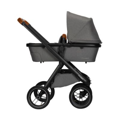 Dubatti One E5 2-in-1 Kinderwagen Black/Cognac