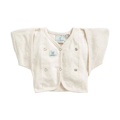 Ergopouch Cocoon Butterfly Cardi - 0-3 Mnd - Oatmeal Marle