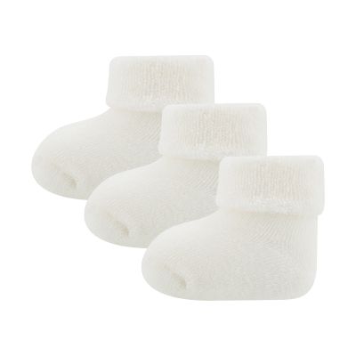 Ewers Uni / Ringel Sokjes - 3 Stuks - Newborn - Latte Ewers Uni / Ringel Sokjes - 3 Stuks - Newborn - Latte