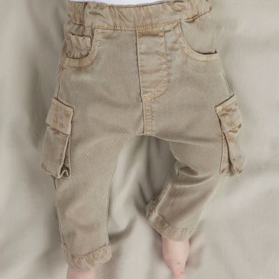 Name It Ben Cargo Broek - Maat 74 - Chinchilla