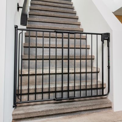 Fenss Traphek Safetydoor Mat Zwart - 76-116cm
