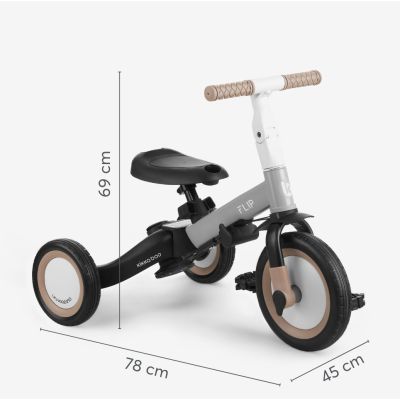 Kikkaboo Flip Driewieler 5in1 - Beige Kikkaboo Flip Driewieler 5in1 - Beige