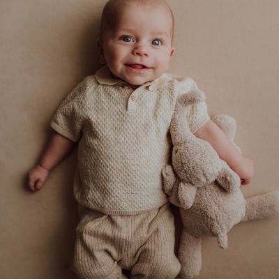Flow Amsterdam George Oplaadbare Hartslagknuffel - Blush Flow Amsterdam George Oplaadbare Hartslagknuffel - Blush