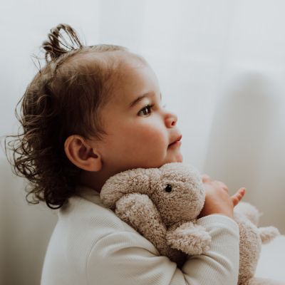 Flow Amsterdam George Oplaadbare Hartslagknuffel - Blush Flow Amsterdam George Oplaadbare Hartslagknuffel - Blush