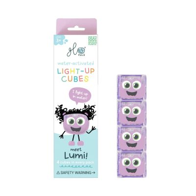 Glo Pals Light Up Cubes - 4 Stuks