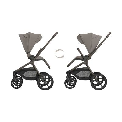 Kikkaboo Goya 2-in-1 Kinderwagen Platinum - Mocca Kikkaboo Goya 2-in-1 Kinderwagen Platinum - Mocca
