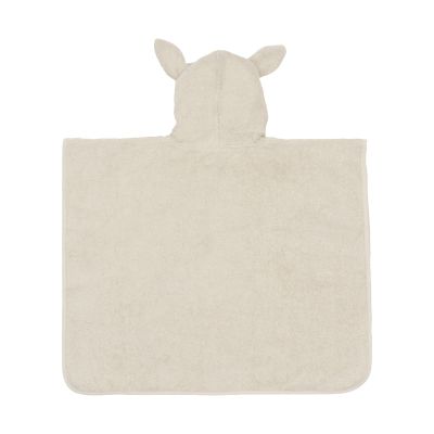 Jollein Badponcho Oortjes - Badstof - Sand