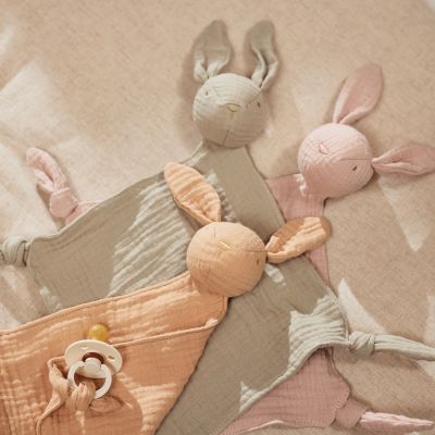 Jollein Speendoekje Bunny Ears Wild Rose Jollein Speendoekje Bunny Ears Wild Rose