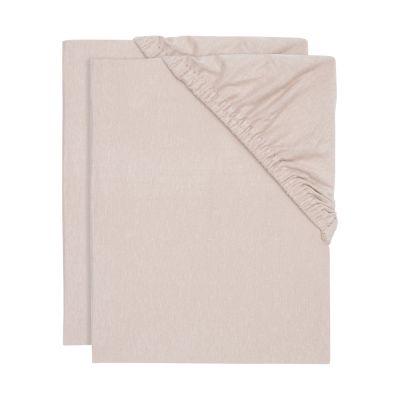 Jollein Wieghoeslaken Jersey Wild Rose 40/50 x 80/90 cm 2-Pack