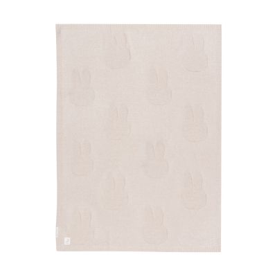 Jollein Ledikantdeken Miffy Nougat 100 x 150 cm Jollein Ledikantdeken Miffy Nougat 100 x 150 cm