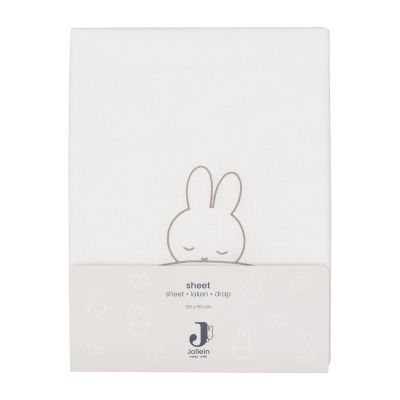 Jollein Ledikantlaken Sleepy Miffy Funghi 120 x 150 cm Jollein Ledikantlaken Sleepy Miffy Funghi 120 x 150 cm