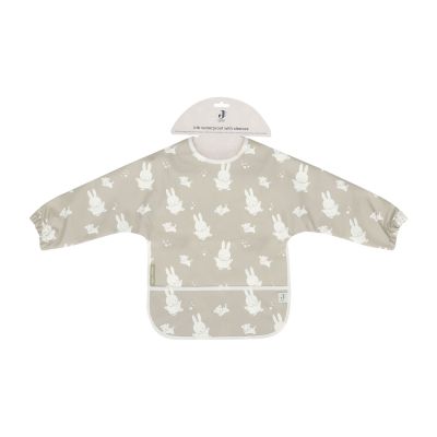 Jollein Slab Waterproof Met Mouw Miffy & Snuffy Olive Green Jollein Slab Waterproof Met Mouw Miffy & Snuffy Olive Green