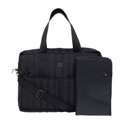 Jollein Moos Luiertas - Puffed - Black Jollein Moos Luiertas - Puffed - Black
