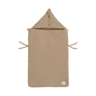 Jollein Sprinkle Knit Voetenzak - Groep 0+ 3/5 Punts Gordel - Hazel