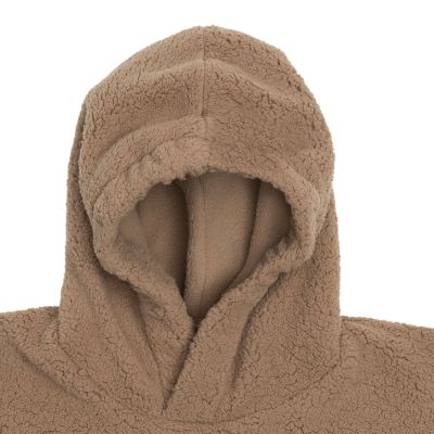 Jollein Teddy Cosy Poncho - Fleece - Dark Hazel Jollein Teddy Cosy Poncho - Fleece - Dark Hazel