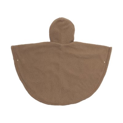 Jollein Teddy Cosy Poncho - Fleece - Dark Hazel Jollein Teddy Cosy Poncho - Fleece - Dark Hazel
