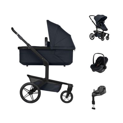 Joolz Day 5 3-in-1 Kinderwagen Met Base - Dark Navy Blue Joolz Day 5 3-in-1 Kinderwagen Met Base - Dark Navy Blue
