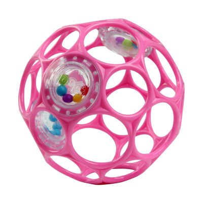 Oball Rammelaar - Easy-Grasp Toy - Pink Oball Rammelaar - Easy-Grasp Toy - Pink