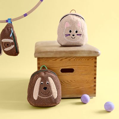 Lässig Kids Rugzak - Team Cat - Beige Lässig Kids Rugzak - Team Cat - Beige