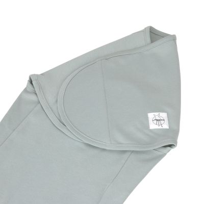 Lässig Cozy Swaddle Bag GOTS - Granite Green - 0-3 Maanden Lässig Cozy Swaddle Bag GOTS - Granite Green - 0-3 Maanden