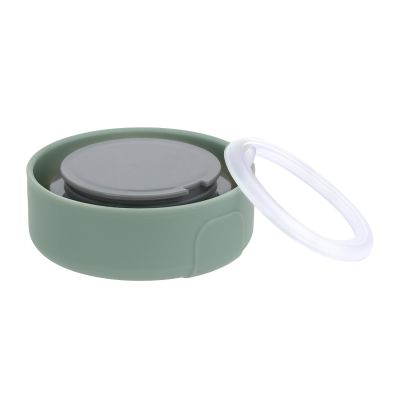 Lässig Tiny Team Dog Food Jar RVS - Groen