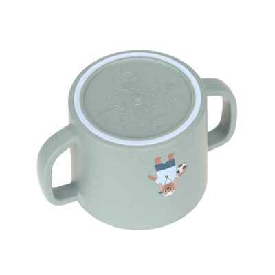 Lässig Tiny Team Dog Tuitbeker - PP/Cellulose - Groen/Blauw 
