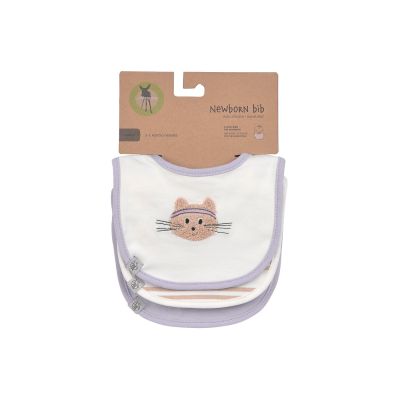 Lässig Tiny Team Cat Newborn Slab – 3 Stuks – Paars Lässig Tiny Team Cat Newborn Slab – 3 Stuks – Paars