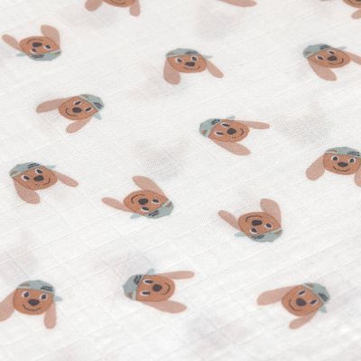 Lässig Swaddle & Burp Multidoek M GOTS Tiny Team Dog – 3 pcs 60 x 60 cm Lässig Swaddle & Burp Multidoek M GOTS Tiny Team Dog – 3 pcs 60 x 60 cm