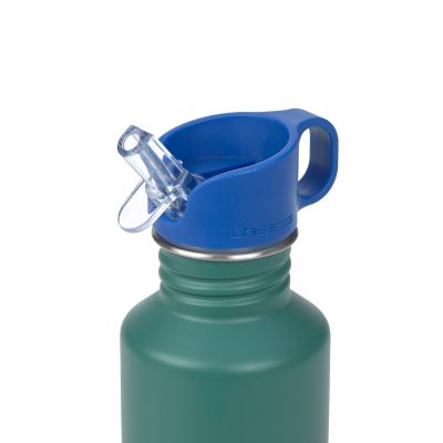 Lässig Fles RVS Little Gang Rainbow Green
