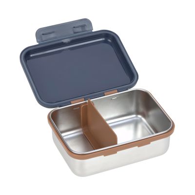 Lässig Lunchbox RVS Little Gang Smile Navy Lässig Lunchbox RVS Little Gang Smile Navy