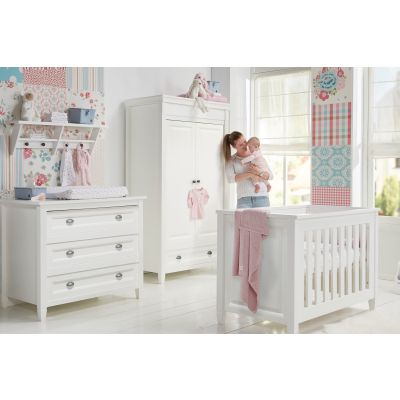 TWF Ledikant 70 x 140 Incl. Juniorzijden - Commode - Hanglegkast Marbella