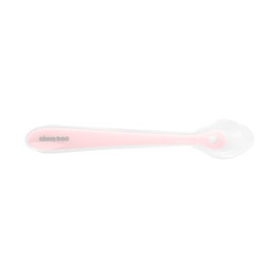 Kikkaboo Lepel Siliconen Roze