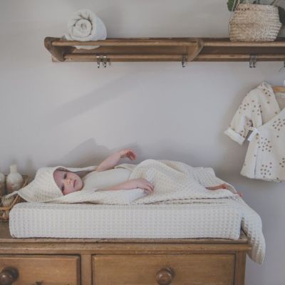 Koeka Omslagdoek Wafel Antwerp Natural Koeka Omslagdoek Wafel Antwerp Natural