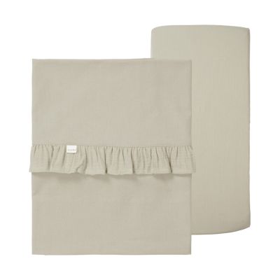 Koeka Wieglaken En Hoeslaken Set Ruffle Faro