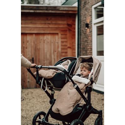 Koeka Rivoli Buggy Voetenzak - Teddy - Caffe