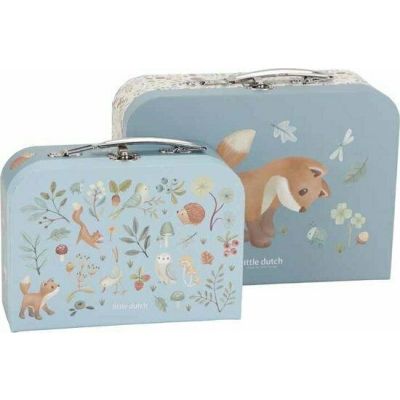 Little Dutch Kofferset Forest Friends blue