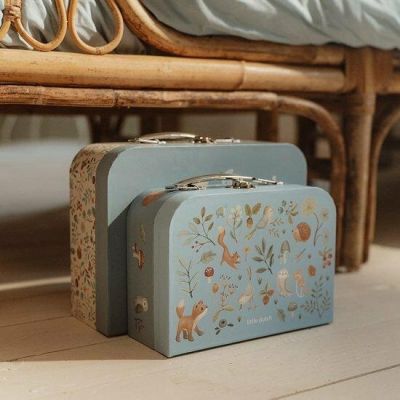 Little Dutch Kofferset Forest Friends blue Little Dutch Kofferset Forest Friends blue