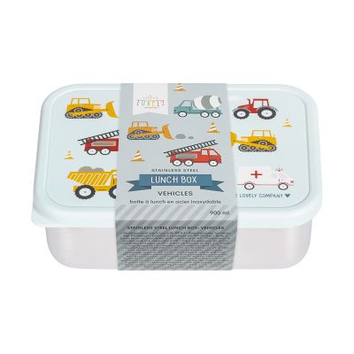 A Little Lovely Company RVS Lunch Box - Vehicles A Little Lovely Company RVS Lunch Box - Vehicles